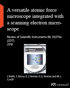 A versatile atomic force microscope integrated with a scanning electron microscope